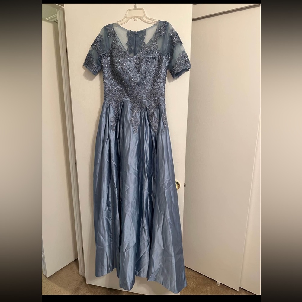 Elegant Blue Women’s Dress